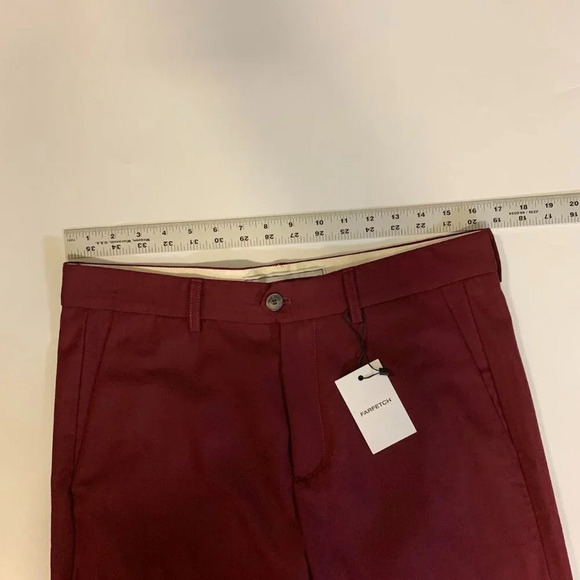 Societe Anonyme‎ Men's 100% Wool Made In Italy Straight Leg Trousers Size M - Picture 12 of 16